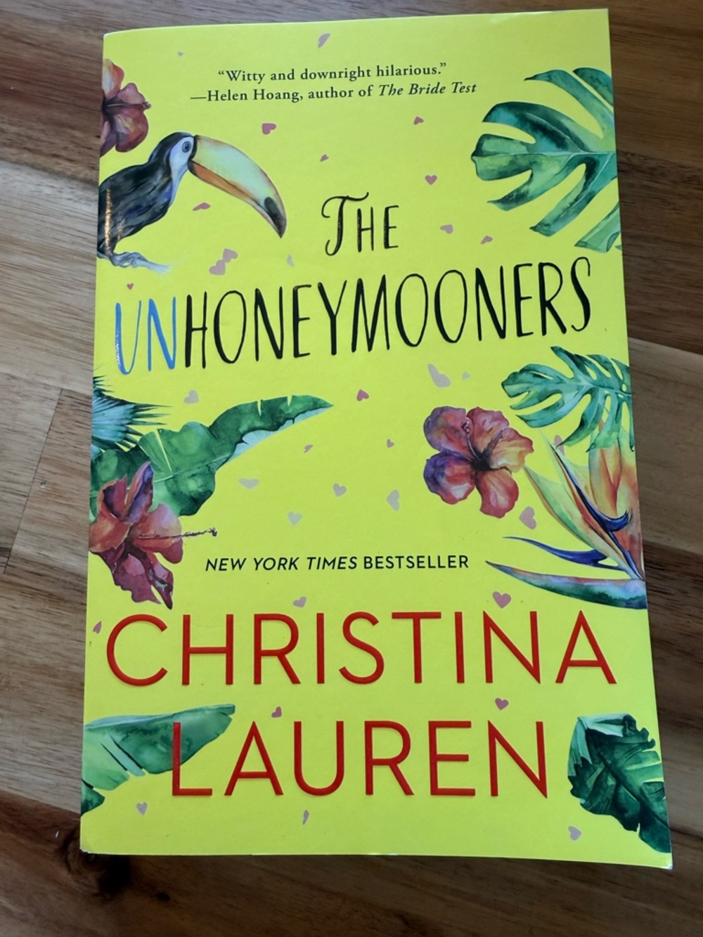 The UnHoneymooners book by Christina Lauren